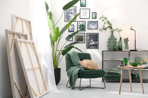 J-Line kussen Jeff Rond - rotan - naturel - small - vtwonen shop