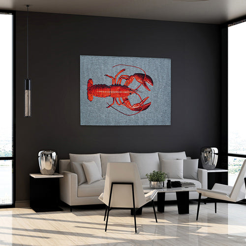Louis De Poortere vloerkleed Steam Red - grijs - 200x280cm