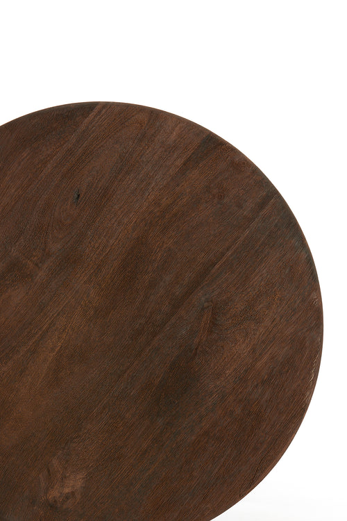 Light & Living bijzettafel MIRTO - Ø40x50cm - bruin - vtwonen shop