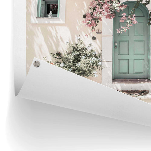 Reinders Floral Facade tuinposter -  beige - tuin - 80x60cm