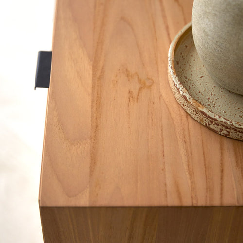 Tikamoon Massief teakhouten buffetkast 200 cm - Naturel