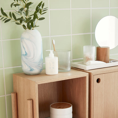 Hübsch opbergpotten Pop - glas - ø9xh13, ø10xh19cm - vtwonen shop