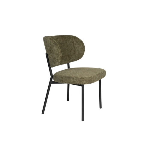 Housecraft Living Sanne Eetkamerstoelen Groen Grijs - Set van 2 - vtwonen shop