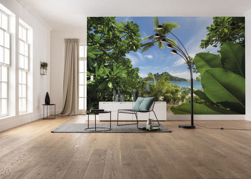 Sanders & Sanders fotobehang jungle groen en blauw - 450 x 280 cm - 612687