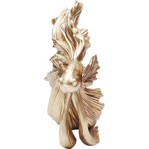 Kare Design Woonaccessoires betta vissen 34cm goud - vtwonen shop
