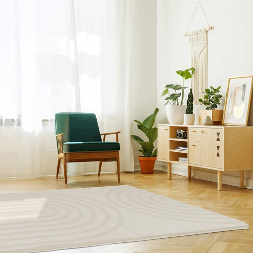 AFK Living vloerkleed Arch - zeer zacht - beige - 160 x 230 cm