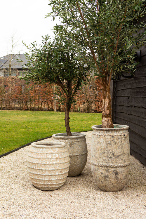 PTMD pot Tony - grijs - 60x60x72cm