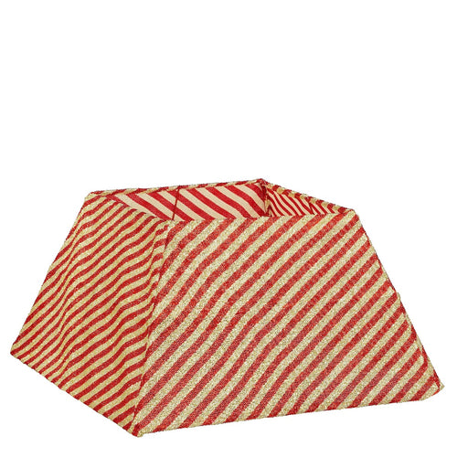 Mica Decorations Kerstboomrok - L50 x B50 x H30 cm - Goud, Rood
