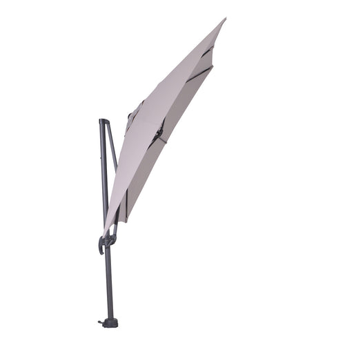 Hawaii parasol S - 250x250 cm - carbon black - zand