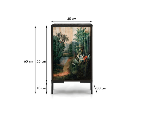 Really Nice Things - Nachtkastje - William - Tropical Jungle - vtwonen shop