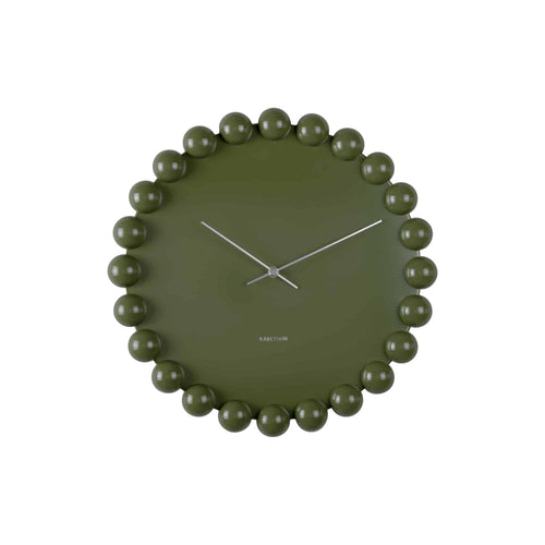 Karlsson wandklok Cadiz Dotty - groen - Ø40cm