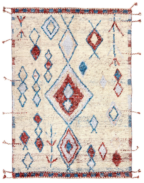 Vloerkleed MOMO Rugs Tribe Ivory Red 250x350 cm