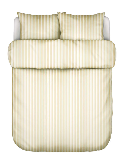 Marc O'Polo Steffe dekbedovertrek - Lits-Jumeaux - 240x200/220 cm - Wood tan