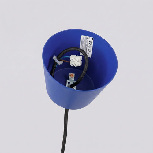 Sollux Lighting Hanglamp BILO ultramarijn - 35x35x120cm