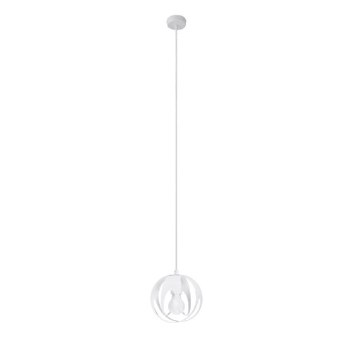 Sollux Lighting Hanglamp TULOS 1 wit - 16x16x125cm