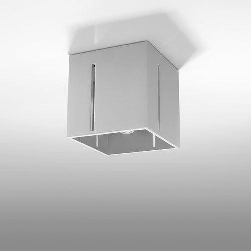 Sollux Lighting Plafondlamp PIXAR grijs - 10x10x10cm