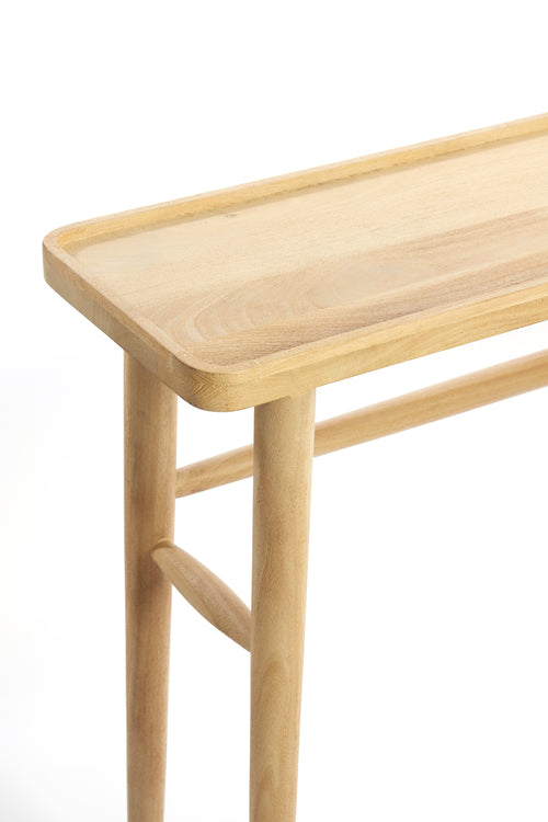 Light & Living side QIANO - 140x30x82cm - bruin - vtwonen shop