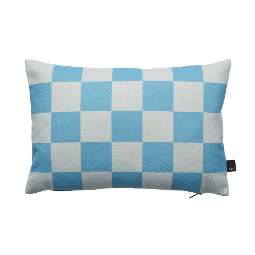 Fest Stripes And Checks Sierkussen 30x45 cm Blauw