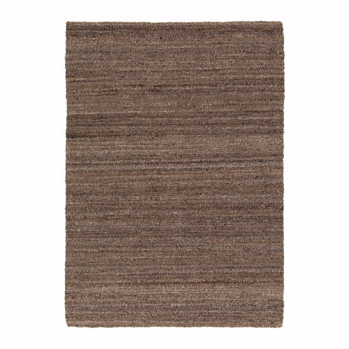 AFK Living vloerkleed Looma - natuurlijke stijl - kastanje - 200x290 cm