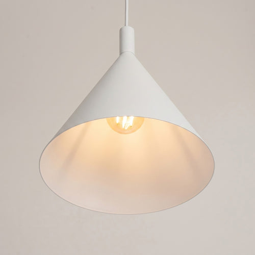 Sollux Lighting Hanglamp NOX 25 wit - 24,5x24,5x140cm