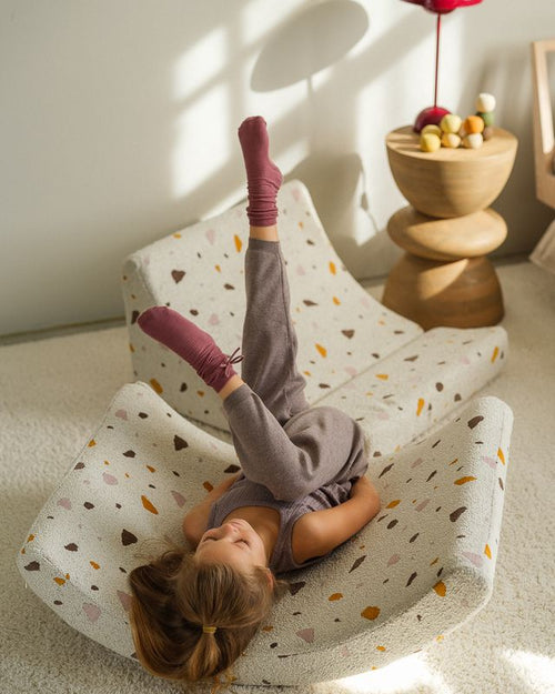 Wigiwama Terrazzo Moon Chair - Multi_Color - vtwonen shop