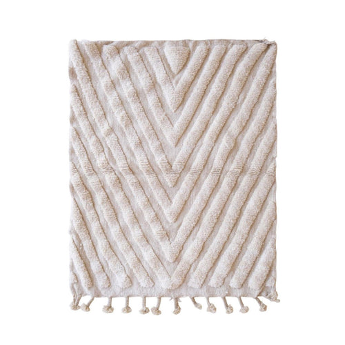 AFK Living vloerkleed Berber - handgemaakt - Wol - 125 x 157 cm - vtwonen shop