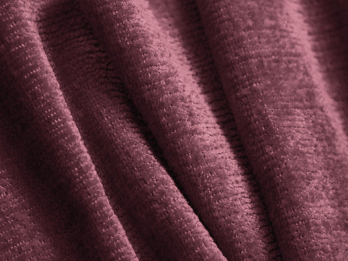 Micadoni rechter hoekbank Jenny 5-zits, chenille kersenboom - 145x225x73cm