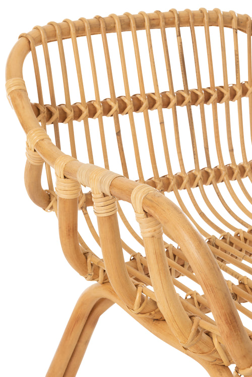 J-Line stoel Ana - jute - naturel - vtwonen shop