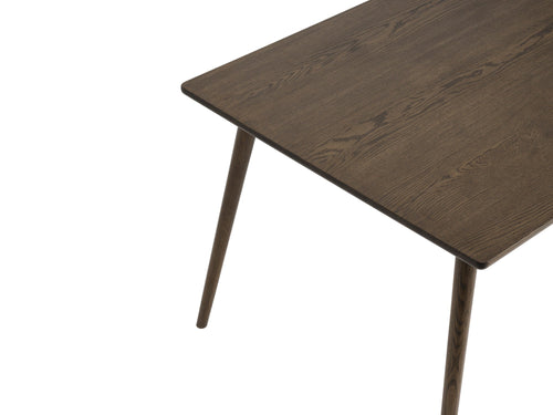 Rebellenclub Eetkamertafel Yass - 150 x 90 cm - Smoked Eiken