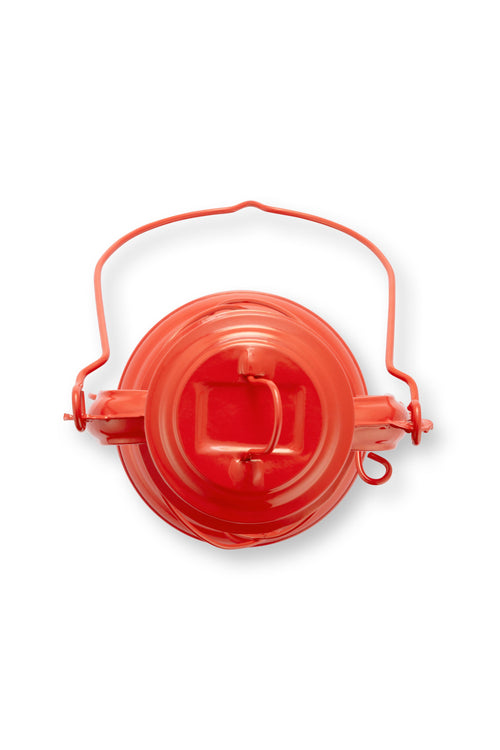 vtwonen - Olielamp - Metaal -  Rood  - 17x33cm