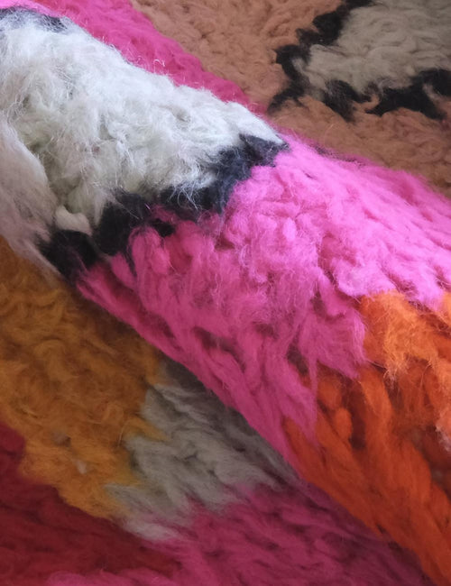 AFK Living vloerkleed Berber - handgemaakt - Wol - 191 x 235 cm - vtwonen shop