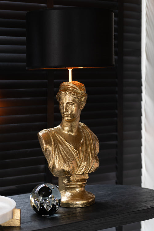 J-Line lamp Vrouw Buste - polyresin - goud - vtwonen shop