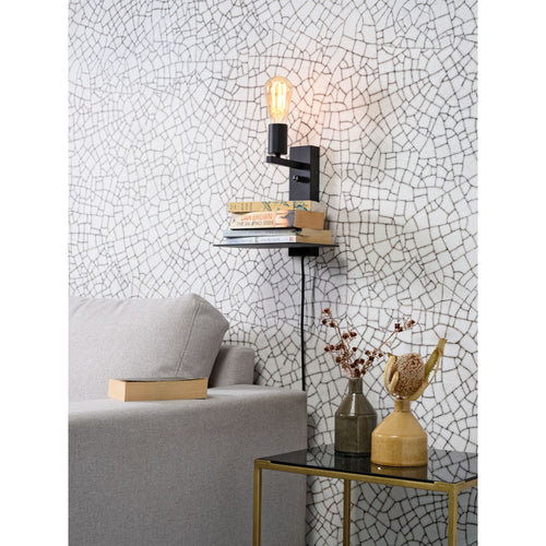 it's about RoMi wandlamp Florence - zwart - 24x22x25cm - vtwonen shop