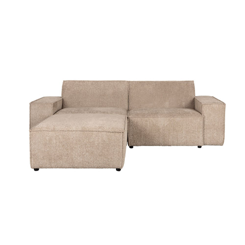 Zuiver James 3-zitsbank Chaise Longue Rechts Taupe