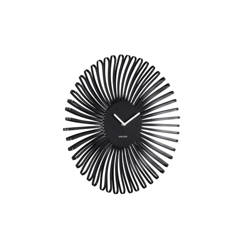 Karlsson wandklok Polo - zwart - Ø48cm - vtwonen shop
