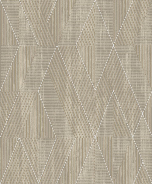 Masureel behang geometrische vormen zand beige - 53 cm x 10.05 m - 630734 - vtwonen shop