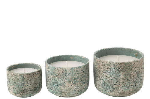 J-Line buitenkaars Rond - blauw - large - 47U