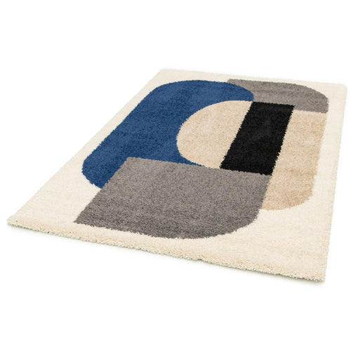 AFK Living vloerkleed Gatsby - zeer zacht - blauw - 160 x 230 cm