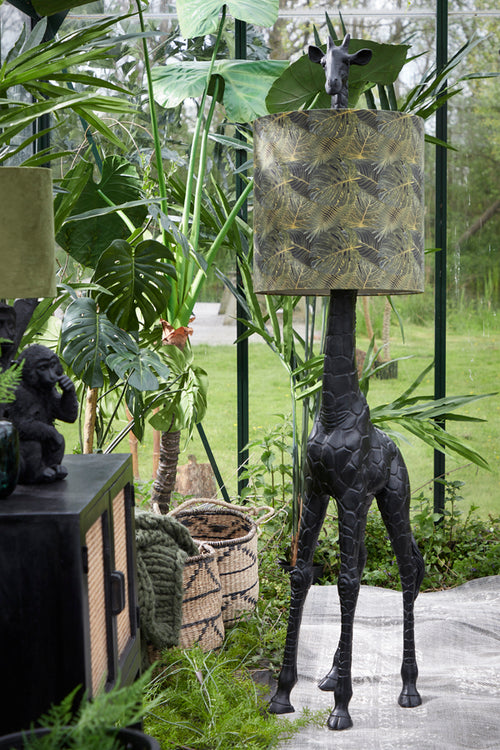Light & Living vloerlamp GIRAFFE - 44x33.5x184cm - zwart