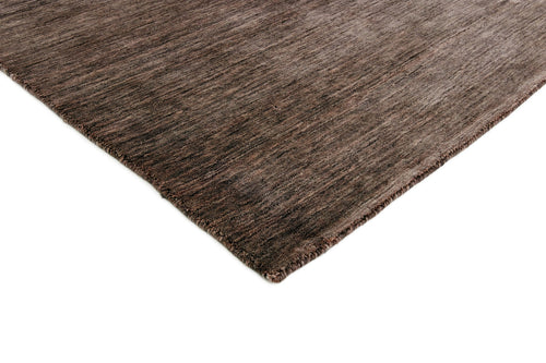 Vloerkleed MOMO Rugs Panorama Uni Dark Brown 80x200 cm - vtwonen shop