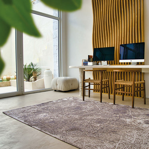 Louis De Poortere vloerkleed Space Trip - grijs - 100x140cm - vtwonen shop