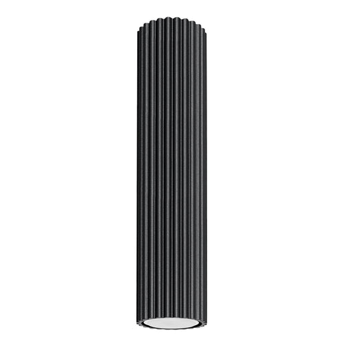 Sollux Lighting Plafondlamp KARBON 30 zwart - 6,5x6,5x30cm