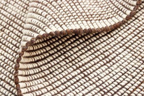 Vloerkleed MOMO Rugs Nordic Flair Brown white 80x250 cm