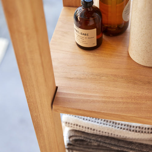 Tikamoon Massief teakhouten kolomkast - Naturel - vtwonen shop