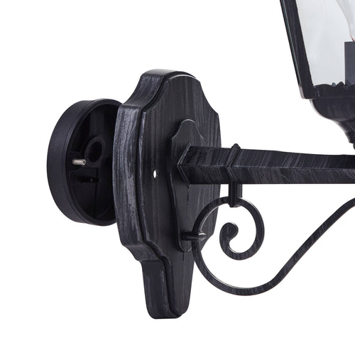 EGLO wandlamp buiten Navedo - e27 - 20 cm - zwart
