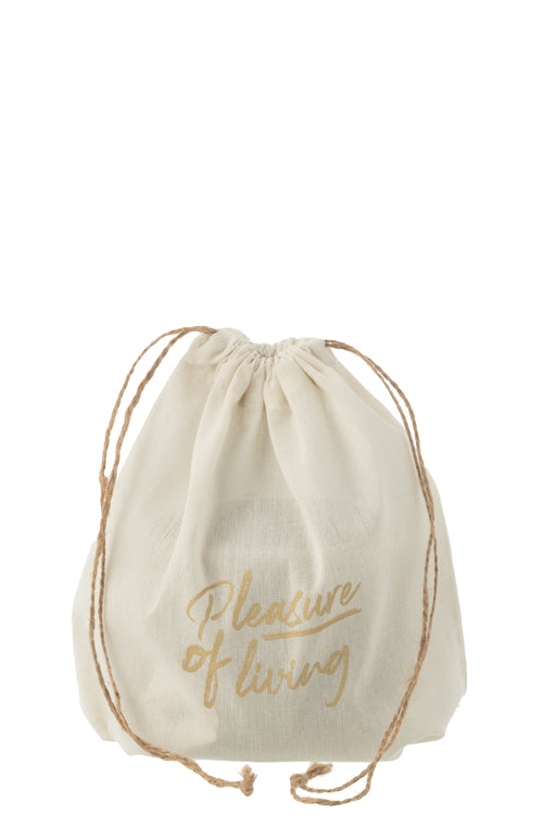 J-Line buitenkaars Cyra - cement - grijs - small