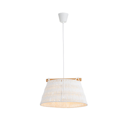 Lighto | Hanglamp Rotan Wit Ø45 cm | Lumo