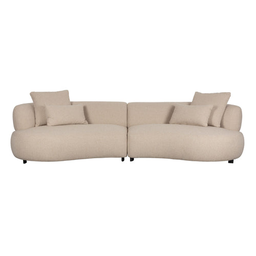 Zuiver Boulder 4,5 Zitsbank Beige