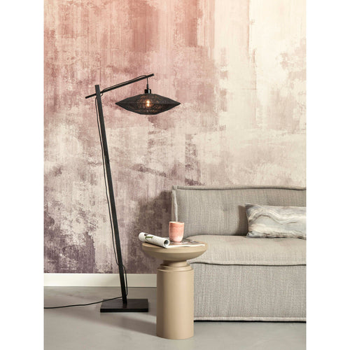 GOOD&MOJO vloerlamp Iguazu - zwart - Ø30cm - vtwonen shop