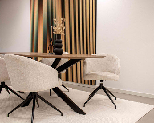 Kick draaistoel Merle - Terra